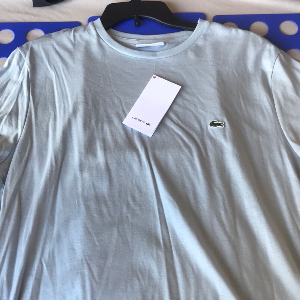 Light blue Lacoste shirt